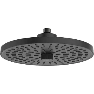 Ideal Standard Alu+ Kopfbrause BD581XG silk black, 260mm, 2 Strahlarten