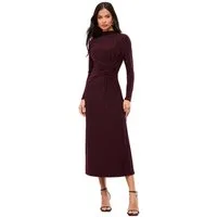LIPSY Midikleid Lipsy Jersey-Midikleid mit Knotendetail, Regular (1-tlg)