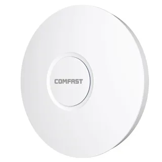COMFAST CF-E392AX WiFi 6 Ceiling Mount Access Point AX3000 Dual Gigabit Ports PoE Powered OFDMA MU-MIMO Tri Core Process