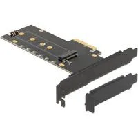 PCI Express x4 Karte zu 1 x intern NVMe M.2 Key M, Schnittstellenkarte mit Kühlkörper und RGB LEDs