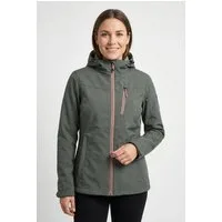 Killtec Softshelljacke KOS 89 WMN SFTSHLL JCKT wasserdicht, winddicht, atmungsaktiv, mit Kapuze