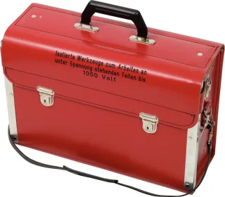 KS Tools Werkzeugkoffer, leer, Leder - 117.1830-99