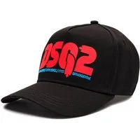 Dsquared2 Baseball Cap Limited Retro Kappe Mütze Basebalkappe Cap Icon Basecap Verstellbarer Riemen mit Metallschnalle