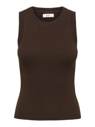 JDY - Strick-Tanktop rot - Gr. - L
