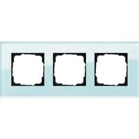 Abdeckrahmen 3-fach Glas mint, Retail