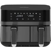 ProfiCook Heißluftfritteuse PC-FR 1295 H, Zeitgleich-fertig-System, 9L, 2 Kammern