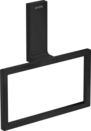 Hansgrohe Handtuchring Axor Universal Rectangular mattschwarz, 42623670 42623670