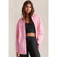 Buffalo Blusenshirt Loungeshirt im Used-Look, Loungewear