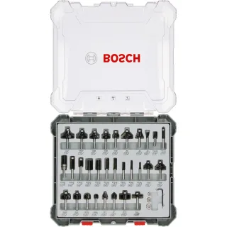 Bosch PRO Fräser-Set, 30-teilig, 8mm Schaft - 2607017475