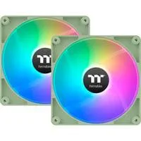 CT140 Reverse ARGB Sync PC Cooling Fan Matcha Green, Gehäuselüfter hellgrün, 2er Pack, Reverse, 140 mm