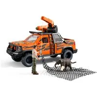 Schleich® Spielfigur WILD LIFE, Abenteuerfahrzeug im Dschungel (42720)