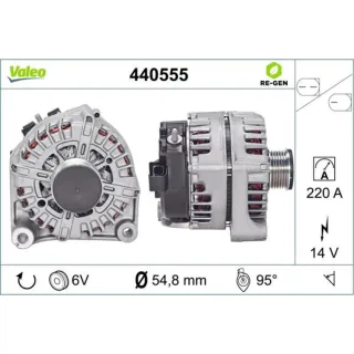 Valeo Generator  220A BMW 5er 6er 7er X3 X4 440555