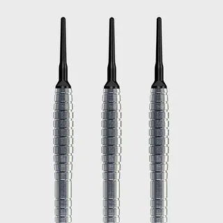 Soft Dart Barrel Tropfen Grip1 V1 - Silber / 16g