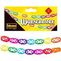 Idena Girlande Idena Wabengirlanden 6m D12cm 2er FSC-Mix