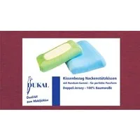 DUKAL Kissenbezüge Nackenstützkissen, aus hochwertigem DOPPEL-Jersey, (1 Stück), 30x50 - 35x50 cm, 100% Baumwolle, mit Spannumrandung, Made in Germany