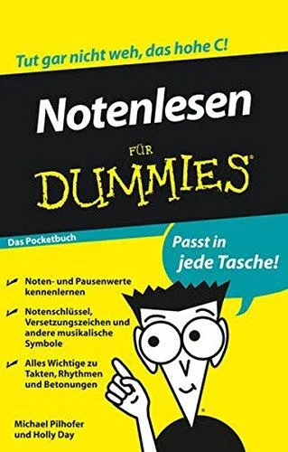 Notenlesen für Dummies Das Pocketbuch (Fur Dummies) [Taschenbuch] [2012] Fehn Oliver Pilhofer Michael Day Holly