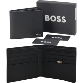 Hugo Boss Herren Leder Geldbörse Zair_8cc Bifold Kreditkartenhalter