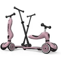Scoot and Ride Dreiradscooter Highwaykick 1 Push&Go Kinderroller 2in1 Schiebestange höhenverstellbar