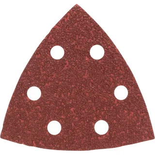 Bosch Schleifblatt-Set für Deltaschleifer, 93 mm, 6 Löcher, 25er-Pack - 2607019487