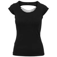 Build Your Brand Tanktop Damen Back Cut Tee / Offener Rücken