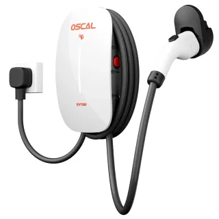 [EU Direct] Blackview OSCAL EV7000 16A 32A 7Kw Adjustable Ac Ev Charger 7Kw Charging Station New Energy Car Charger with