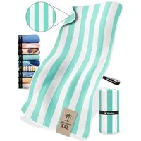 NirvanaShape Strandtuch Reise Handtuch Strandtuch XXL - Strandhandtuch, Mikrofaser Badetuch