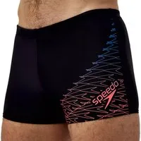 Speedo Badehose Speedo Herren Medley Logo Aquashorts 8-1135418961 schwarz