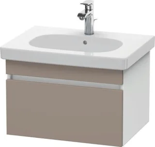 Duravit DuraStyle Waschtischunterbau wandhängend Basalt & Weiß Matt 600x453x398 mm - DS638304318 DS638304318