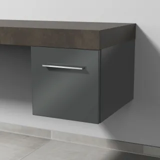 Sanipa Anbau-/Solitärschrank mit Auszug 2morrow (G2230) 340x350x520, G223079 G223079