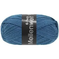 LANA GROSSA Meilenweit 6-fach 150g Unito Häkelwolle, 390 m