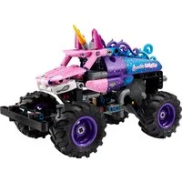 LEGO® Technic 42220 Monster Jam™ Sparkle Smash™ mit Rückziehmotor Spielbausteine, (Set, 243 St., Set)