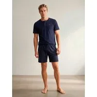 Henry Terre Shorty Pyjama Set Kurz - Robin Nightwear