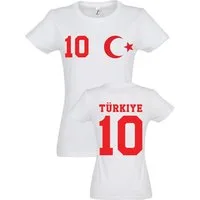 Youth Designz T-Shirt Türkei Damen T-Shirt im Fußball Trikot Look mit trendigem Motiv