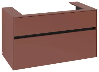 Villeroy & Boch Waschtischunterschrank Collaro C020B0 1000x548x500mm m. Bel. 2 Ausz. Waschtisch mitt C020B0AH