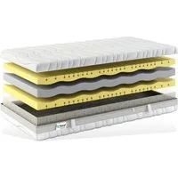Kaltschaummatratze Terramed Premium Matratze mit extra hohem Raumgewicht 9 Liege Zonen, Matratzen Perfekt, 23 cm hoch, Premium Kaltschaumkern mit hohem Raumgewicht
