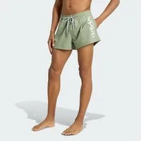 adidas Sportswear Badehose LOGO ELASTISCHE STRICK-BADEHOSE 7,6 CM (1-St)
