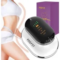 FOSMET Massagegerät EMS Anti-Cellulite Massagegerät mit RF & LED, Körperformung, Ultraschall Massagegerät für Körperpflege & Konturenverfeinerung