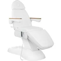 Physa Massageliege Kosmetikliege Massagebett Elektrisch Therapieliege Weiß, Weiß