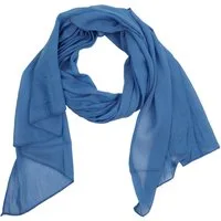 MIRROSI Modeschal Asymmetrischer Schal, Made in Italy 20% Seide 80% Baumwolle, (ca. 170x77cm, Leicht und bequem, Unifarbe), Damen Halstuch ideal für Frühling, Sommer und Herbst