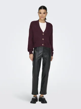 ONLY - ONLCAROL NICE L/S CARDIGAN KNT NOOS Port Royale - Gr. - XS