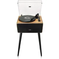 Lenco LS-570OK Plattenspieler (Riemenantrieb, Bluetooth, RCA-Ausgang, Aux-In für flexiblen Musikgenuss im Holzdesign)