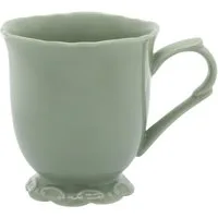 Chic Antique Tasse Chic Antique - Tasse Kaffeetasse Becher 0,3l Provence Porzellan Grün, Porzellan