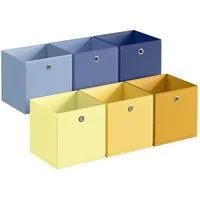 SONGMICS Aufbewahrungsbox, Ordnungsboxen, geruchsneutral, Faltbox, Stoffbox, Aufbewahrungskorb