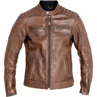 John Doe Motorradjacke Dexter Motorrad Lederjacke protektoren