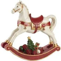 Villeroy & Boch Weihnachtsfigur Winter Collage Accessoires Schaukelpferd XL