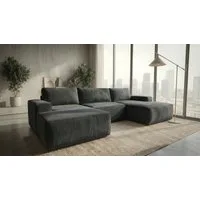 A&J MöbelLand GmbH Ecksofa EINAR mit Schlaffunktion, Bonellfederkern und Bettkasten, TOP ANGEBOT!