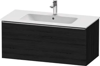 Duravit D-Neo Waschtischunterbau wandhängend Eiche Schwarz Matt 1010x462x440 mm - DE4263070160000 DE4263070160000