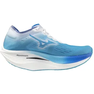 Mizuno Wave Rebellion Pro 2 Damen Blaue Laufschuhe