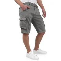 Indicode Cargoshorts Kjeld Herrencargoshorts mit 6 Taschen