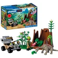 Playmobil® Dino-Versteck (72069), Dinos Konstruktions-Spielset, (58 St)